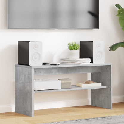 TV Cabinet 80 x 30 x 40 cm Concrete Grey Engineered Wood