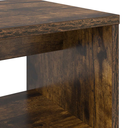 TV Cabinet Smoked Oak 80 x 30 x 40 cm Engineered Wood