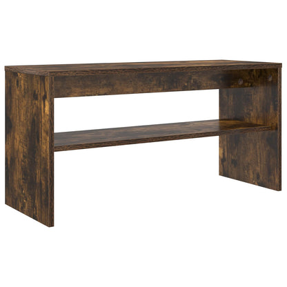TV Cabinet Smoked Oak 80 x 30 x 40 cm Engineered Wood