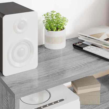 TV Cabinet 80 x 30 x 40 cm Grey Sonoma Engineered Wood