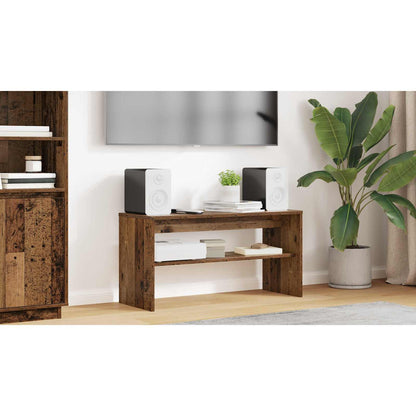 TV Cabinet Old Wood 80 x 30 x 40 cm Engineered Wood