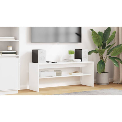 TV Cabinet White 100 x 30 x 40 cm Engineered Wood