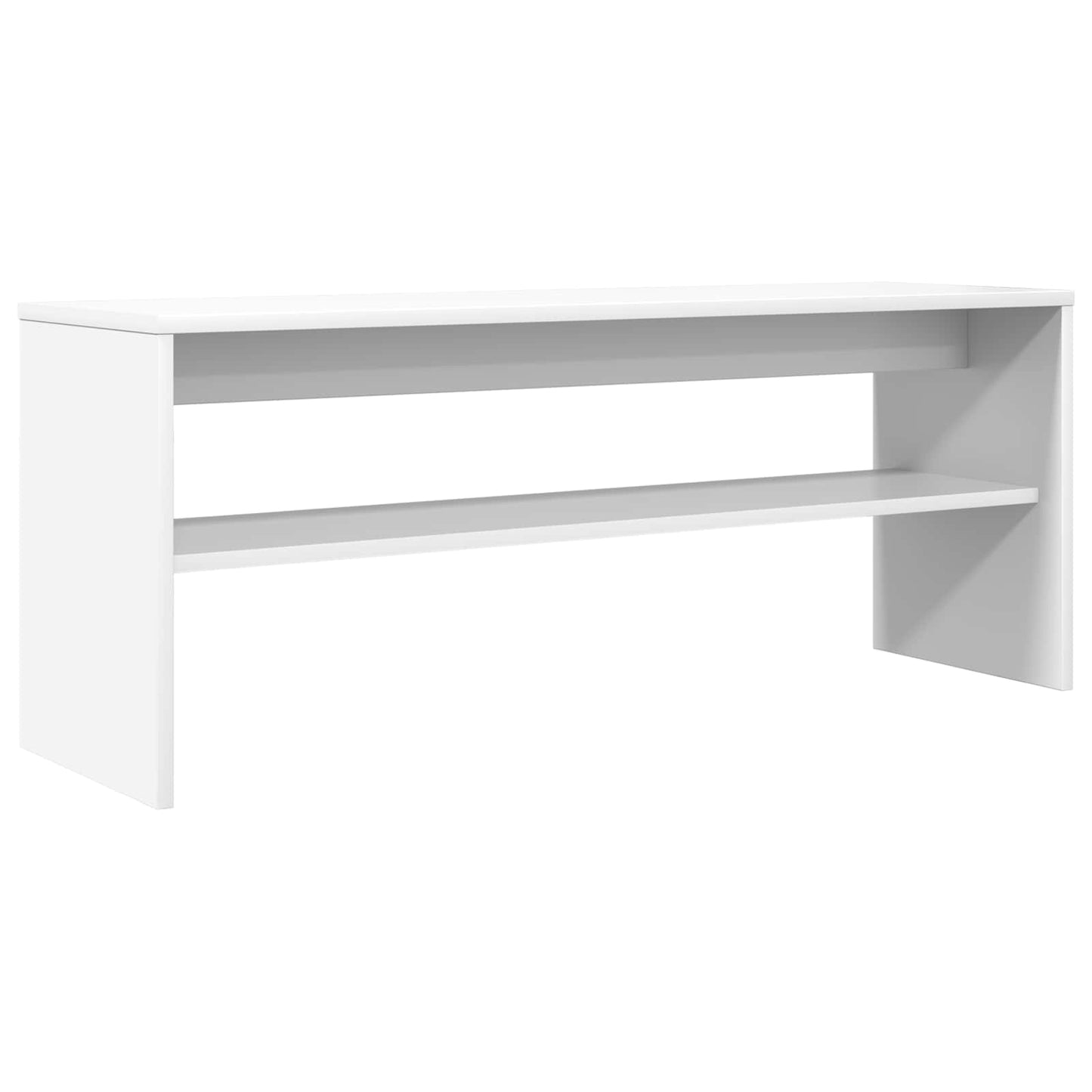 TV Cabinet White 100 x 30 x 40 cm Engineered Wood