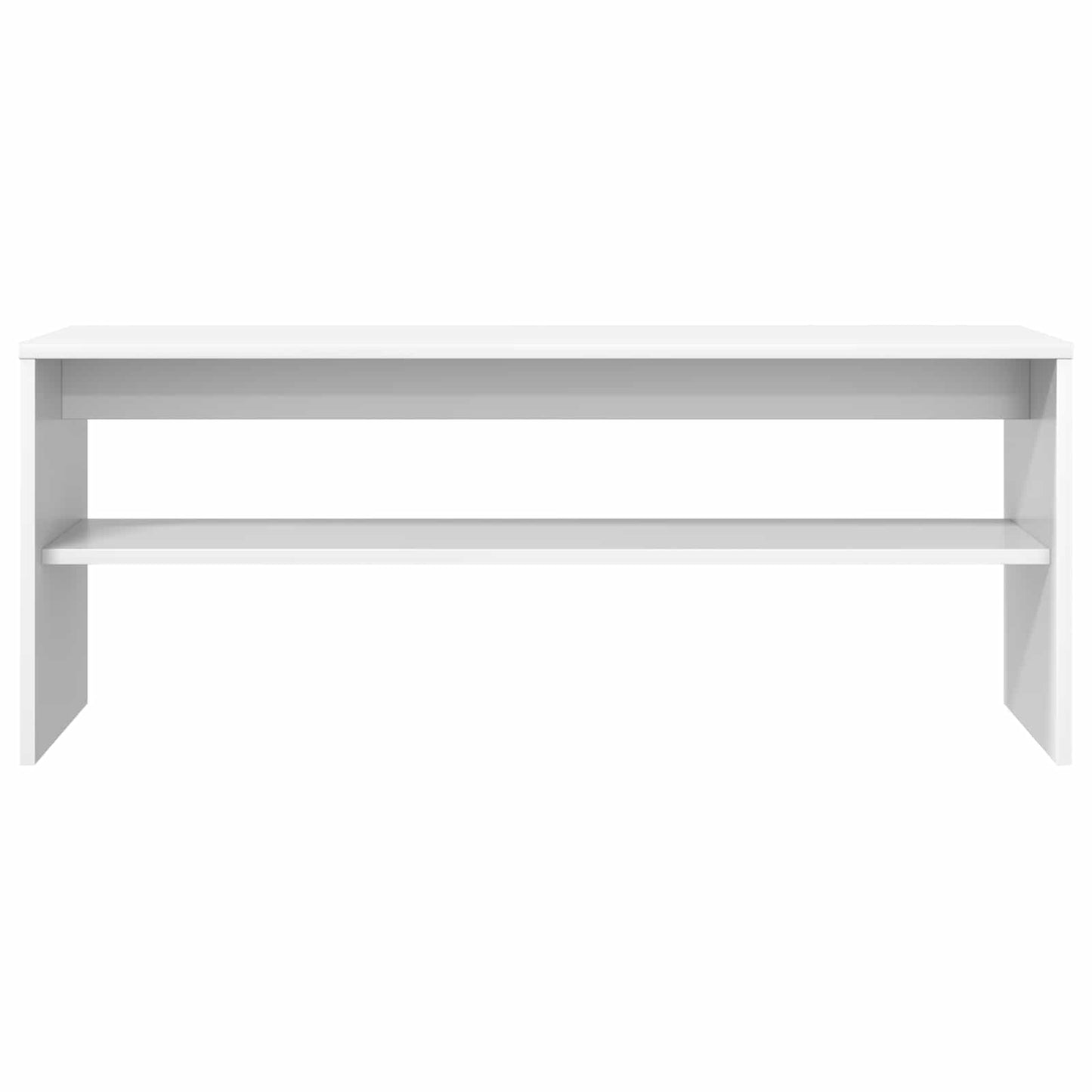 TV Cabinet White 100 x 30 x 40 cm Engineered Wood
