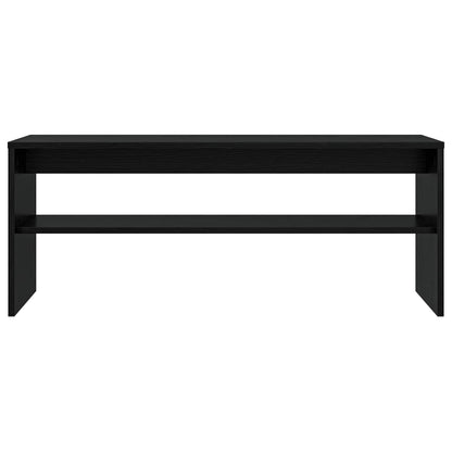 TV Cabinet 100 x 30 x 40 cm Black Oak Engineered Wood