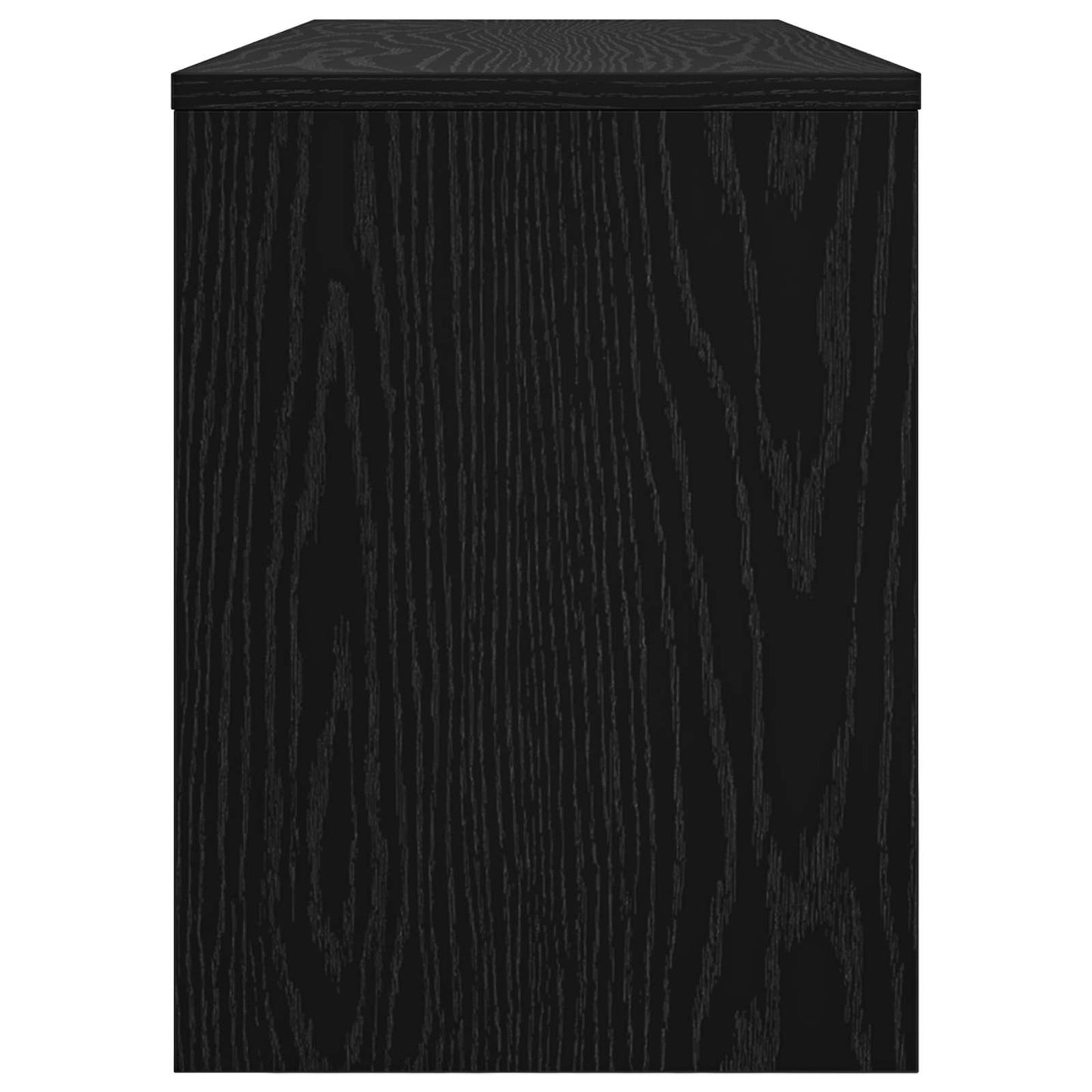 TV Cabinet 100 x 30 x 40 cm Black Oak Engineered Wood