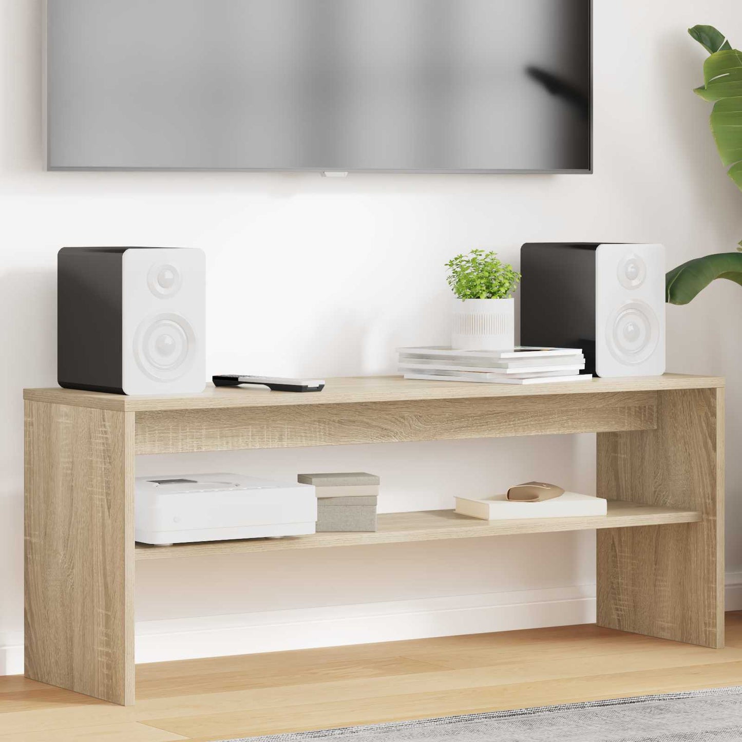 TV Cabinet Sonoma Oak 100 x 30 x 40 cm Engineered Wood