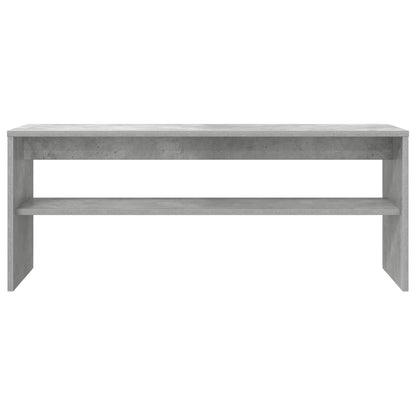 TV Cabinet 100 x 30 x 40 cm Concrete Grey Engineered Wood