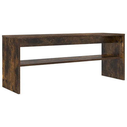 TV Cabinet 100 x 30 x 40 cm Smoked Oak Engineered Wood