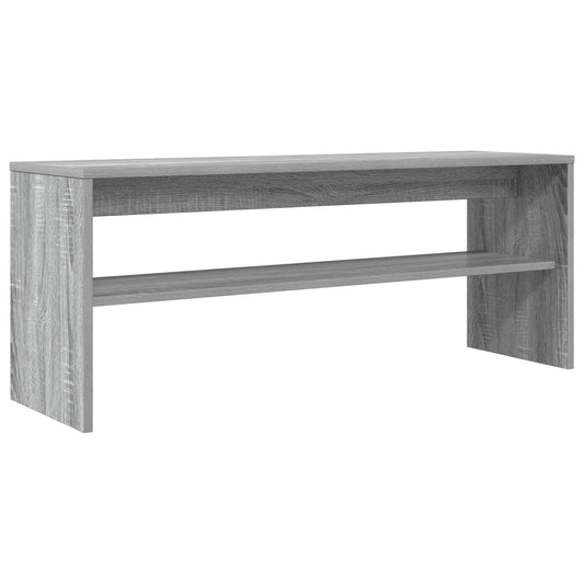 TV Cabinet Grey Sonoma 100 x 30 x 40 cm Engineered Wood