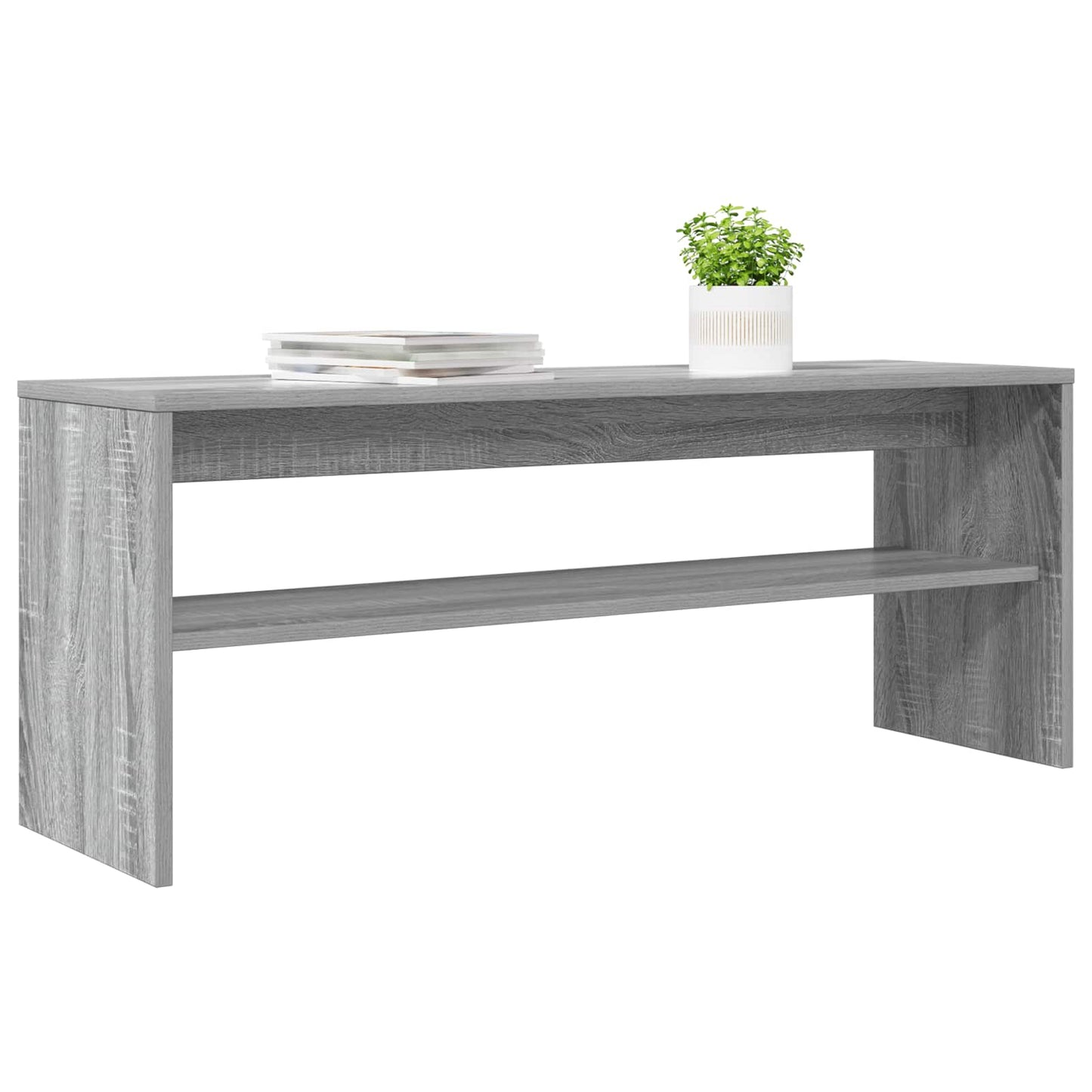 TV Cabinet 100 x 30 x 40 cm Grey Sonoma Engineered Wood