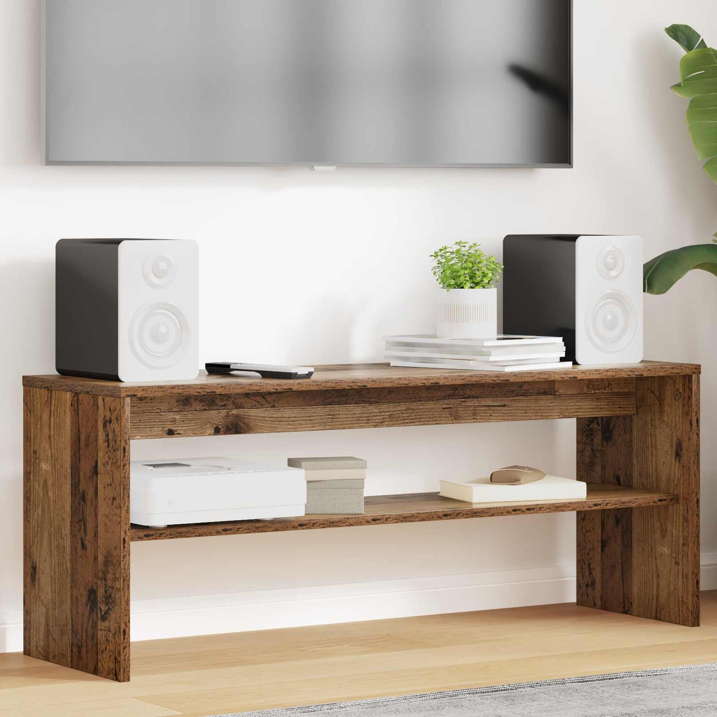 TV Cabinet Old Wood 100 x 30 x 40 cm Engineered Wood