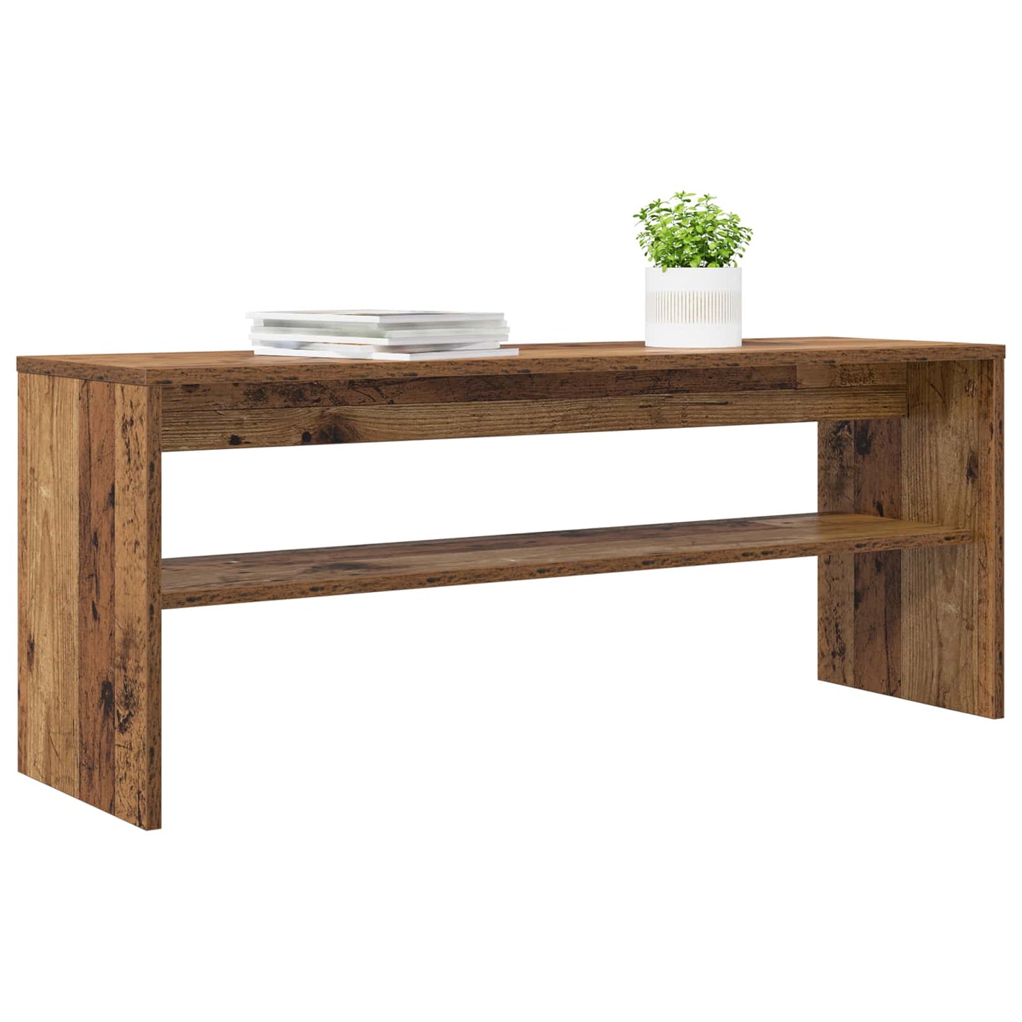 TV Cabinet Old Wood 100 x 30 x 40 cm Engineered Wood