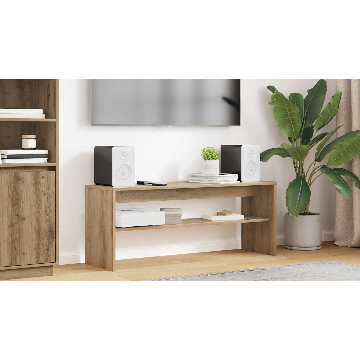 TV Cabinet Artisan Oak 100 x 30 x 40 cm Engineered Wood