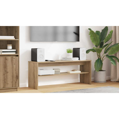 TV Cabinet Artisan Oak 100 x 30 x 40 cm Engineered Wood