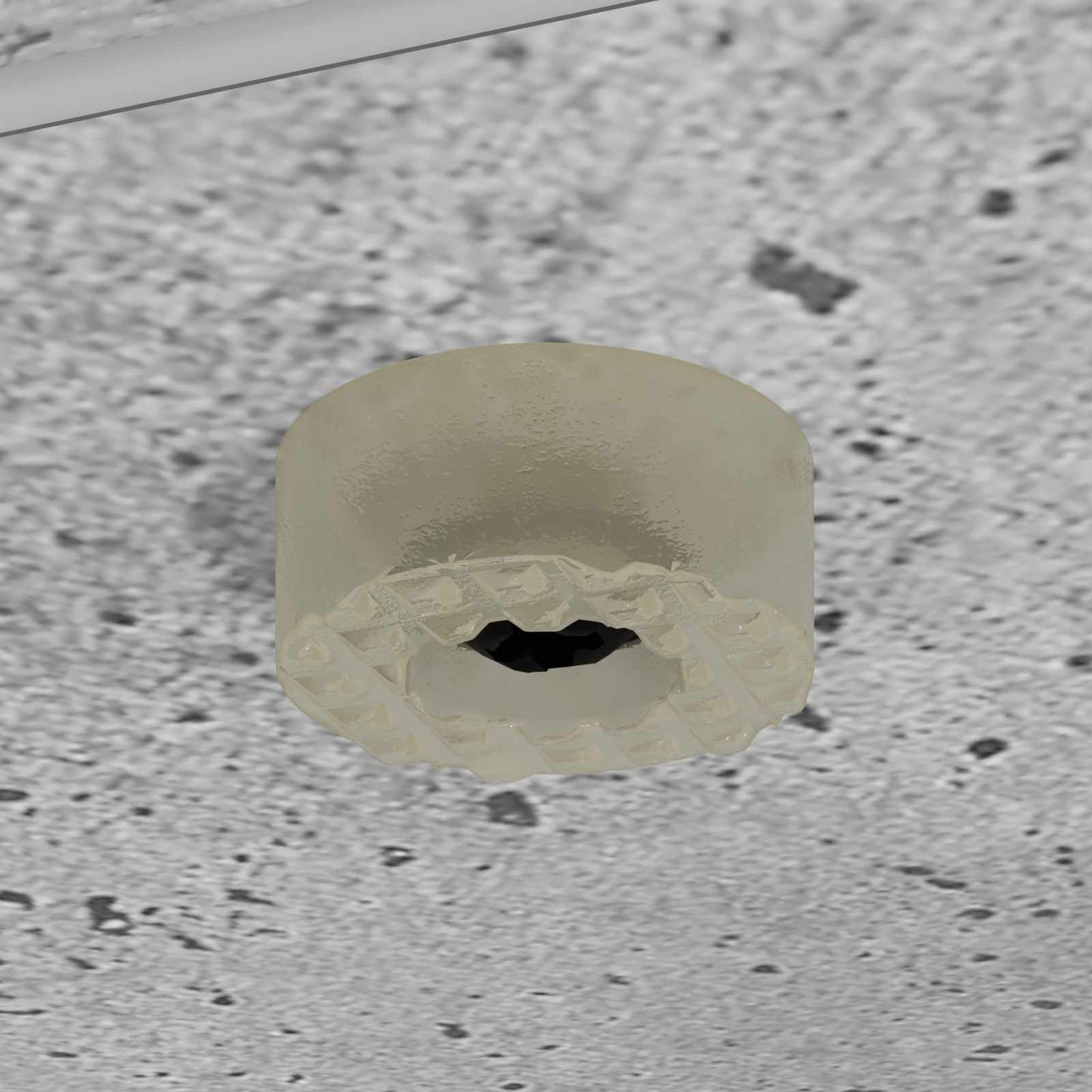 Side Table Concrete Grey 40 x 35 x 60.5 cm Engineered Wood