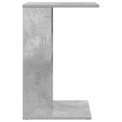 Side Table Concrete Grey 40 x 35 x 60.5 cm Engineered Wood
