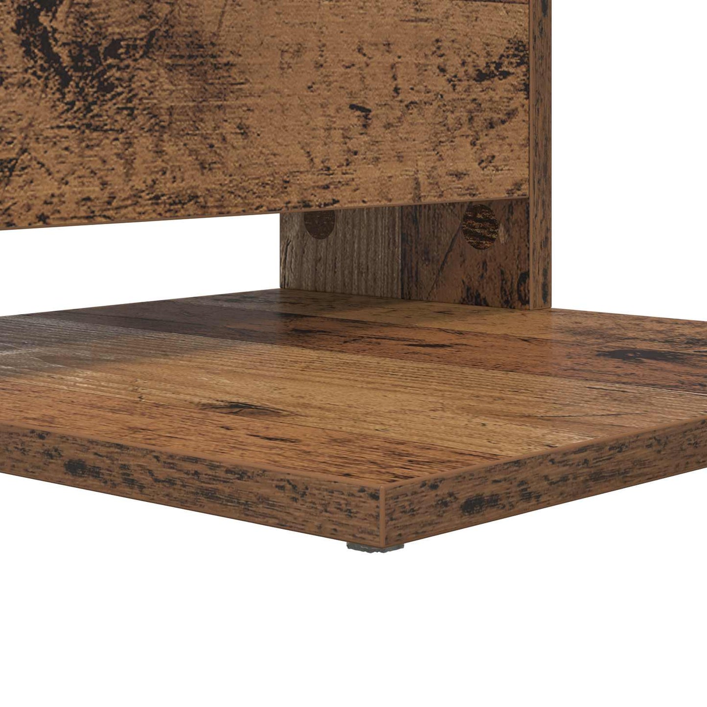 Side Table Old Wood 40 x 35 x 60.5 cm Engineered Wood
