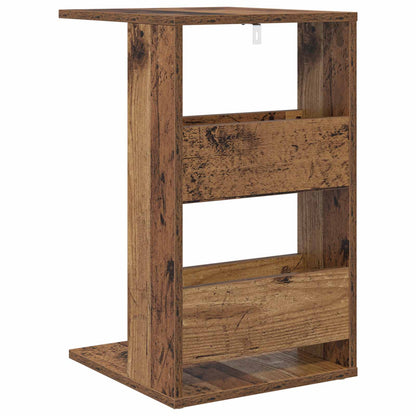 Side Table Old Wood 40 x 35 x 60.5 cm Engineered Wood