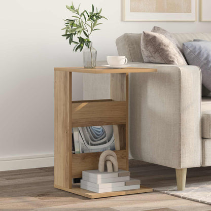 Side Table Artisan Oak 40 x 35 x 60.5 cm Engineered Wood