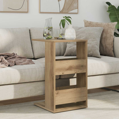Side Table Artisan Oak 40 x 35 x 60.5 cm Engineered Wood