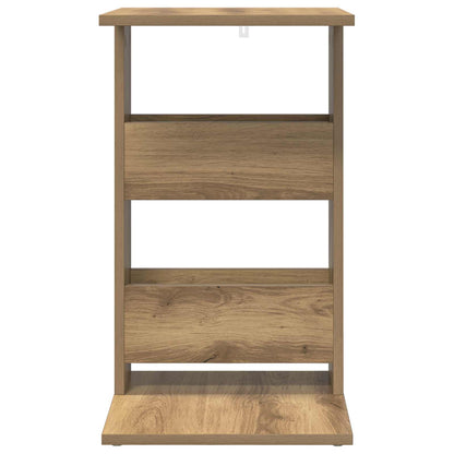 Side Table Artisan Oak 40 x 35 x 60.5 cm Engineered Wood
