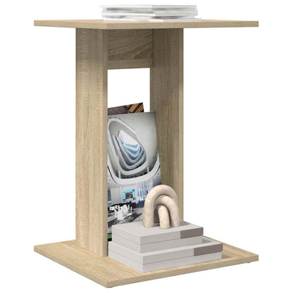 Side Table Sonoma Oak 45 x 40 x 62.5 cm Engineered Wood