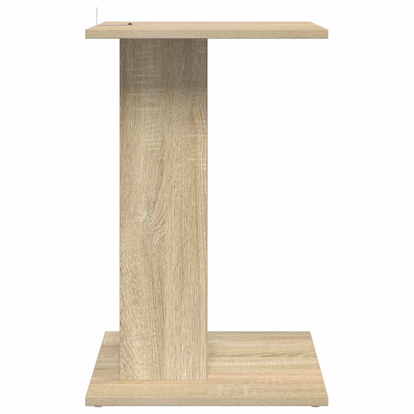 Side Table Sonoma Oak 45 x 40 x 62.5 cm Engineered Wood