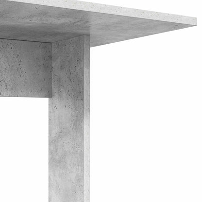 Side Table Concrete Grey 45 x 40 x 62.5 cm Engineered Wood