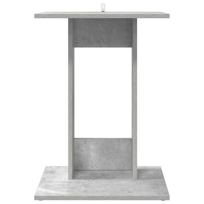 Side Table Concrete Grey 45 x 40 x 62.5 cm Engineered Wood