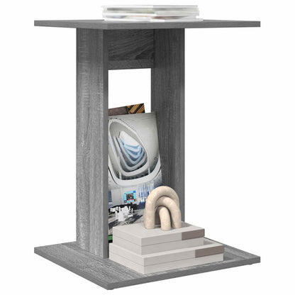 Side Table Grey Sonoma 45 x 40 x 62.5 cm Engineered Wood