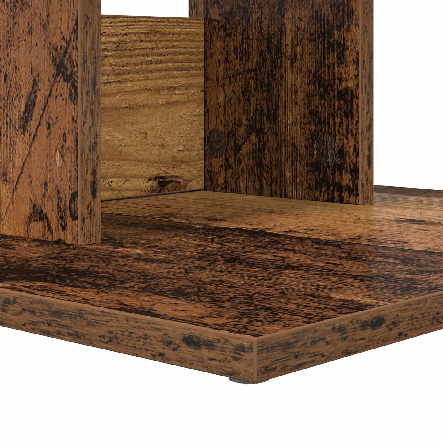 Side Table Old Wood 45 x 40 x 62.5 cm Engineered Wood