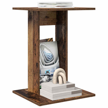 Side Table Old Wood 45 x 40 x 62.5 cm Engineered Wood