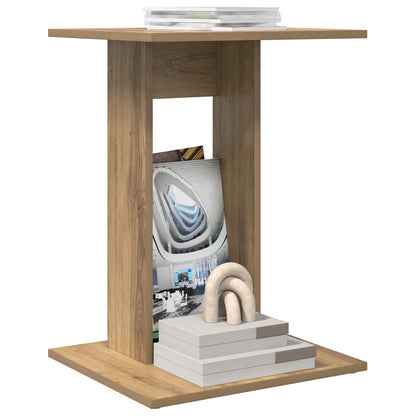 Side Table Artisan Oak 45 x 40 x 62.5 cm Engineered Wood