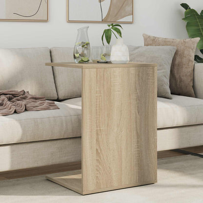Side Table Sonoma Oak 45 x 40 x 62.5 cm Engineered Wood