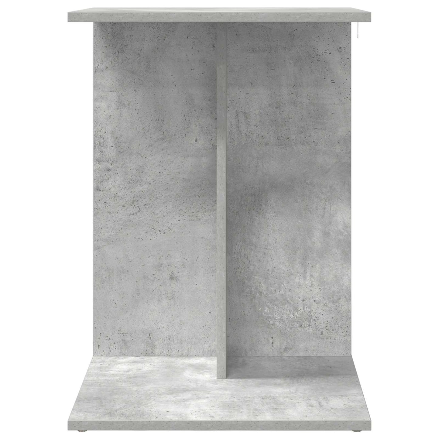 Side Table Concrete Grey 45 x 40 x 62.5 cm Engineered Wood