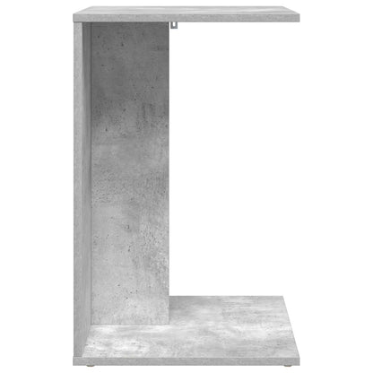 Side Table Concrete Grey 45 x 40 x 62.5 cm Engineered Wood