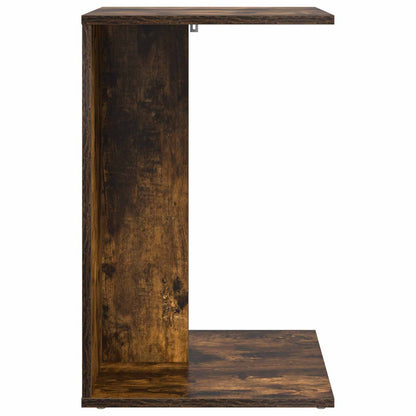 Side Table Smoked Oak 45 x 40 x 62.5 cm Engineered Wood