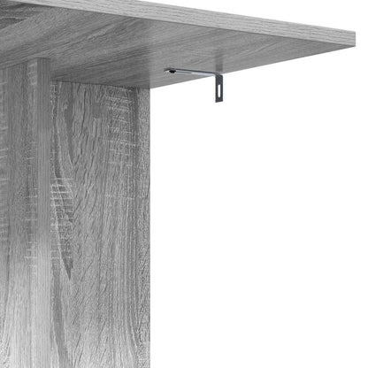 Side Table Grey Sonoma 45 x 40 x 62.5 cm Engineered Wood