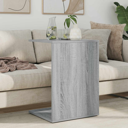 Side Table Grey Sonoma 45 x 40 x 62.5 cm Engineered Wood