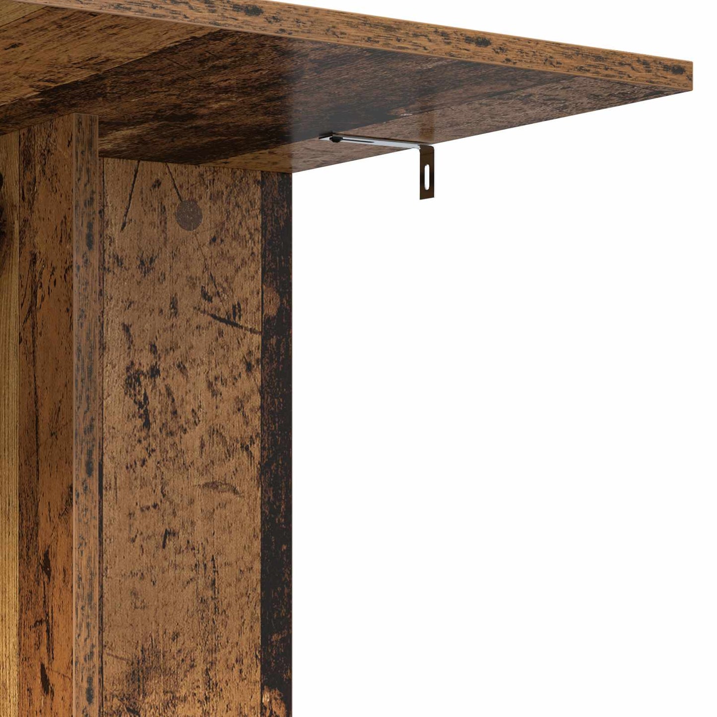 Side Table Old Wood 45 x 40 x 62.5 cm Engineered Wood