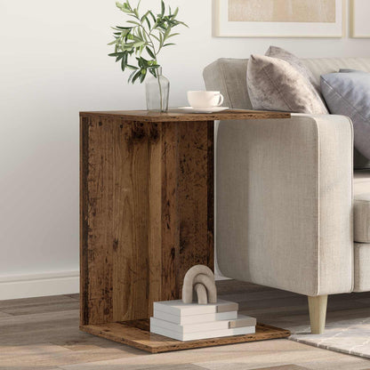 Side Table Old Wood 45 x 40 x 62.5 cm Engineered Wood