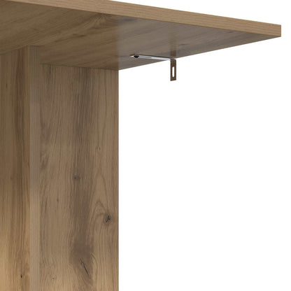 Side Table Artisan Oak 45 x 40 x 62.5 cm Engineered Wood