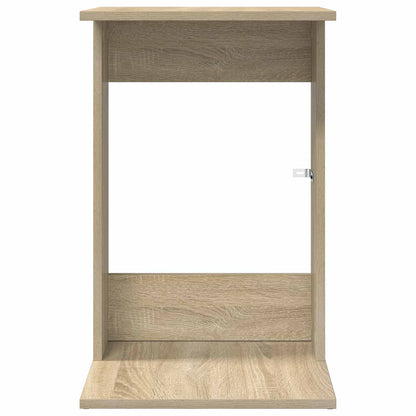 Side Table Sonoma Oak 40 x 38 x 62.5 cm Engineered Wood