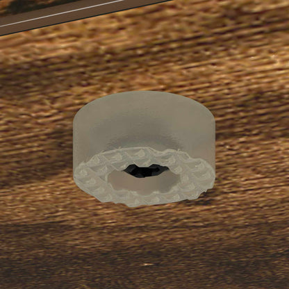 Side Table Smoked Oak 40 x 38 x 62.5 cm Engineered Wood