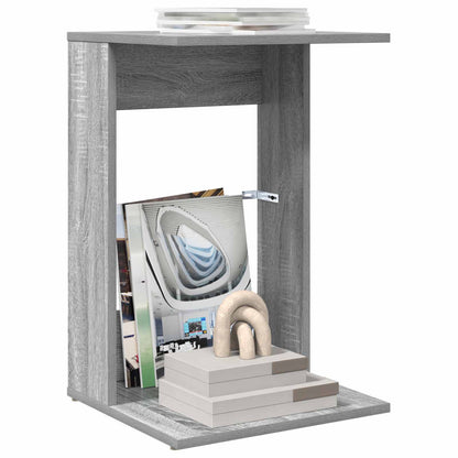 Side Table Grey Sonoma 40 x 38 x 62.5 cm Engineered Wood