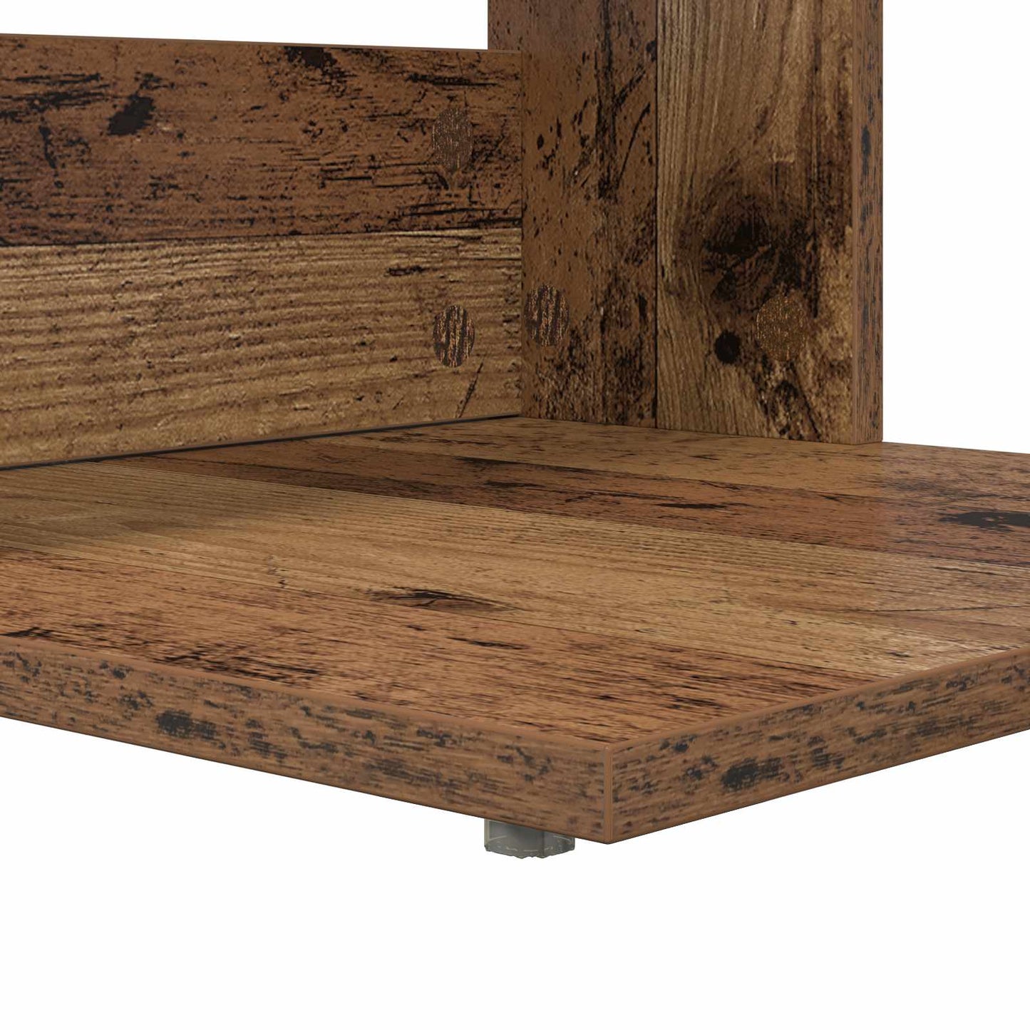 Side Table Old Wood 40 x 38 x 62.5 cm Engineered Wood