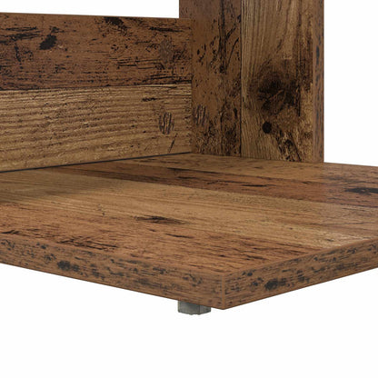 Side Table Old Wood 40 x 38 x 62.5 cm Engineered Wood