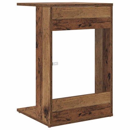 Side Table Old Wood 40 x 38 x 62.5 cm Engineered Wood