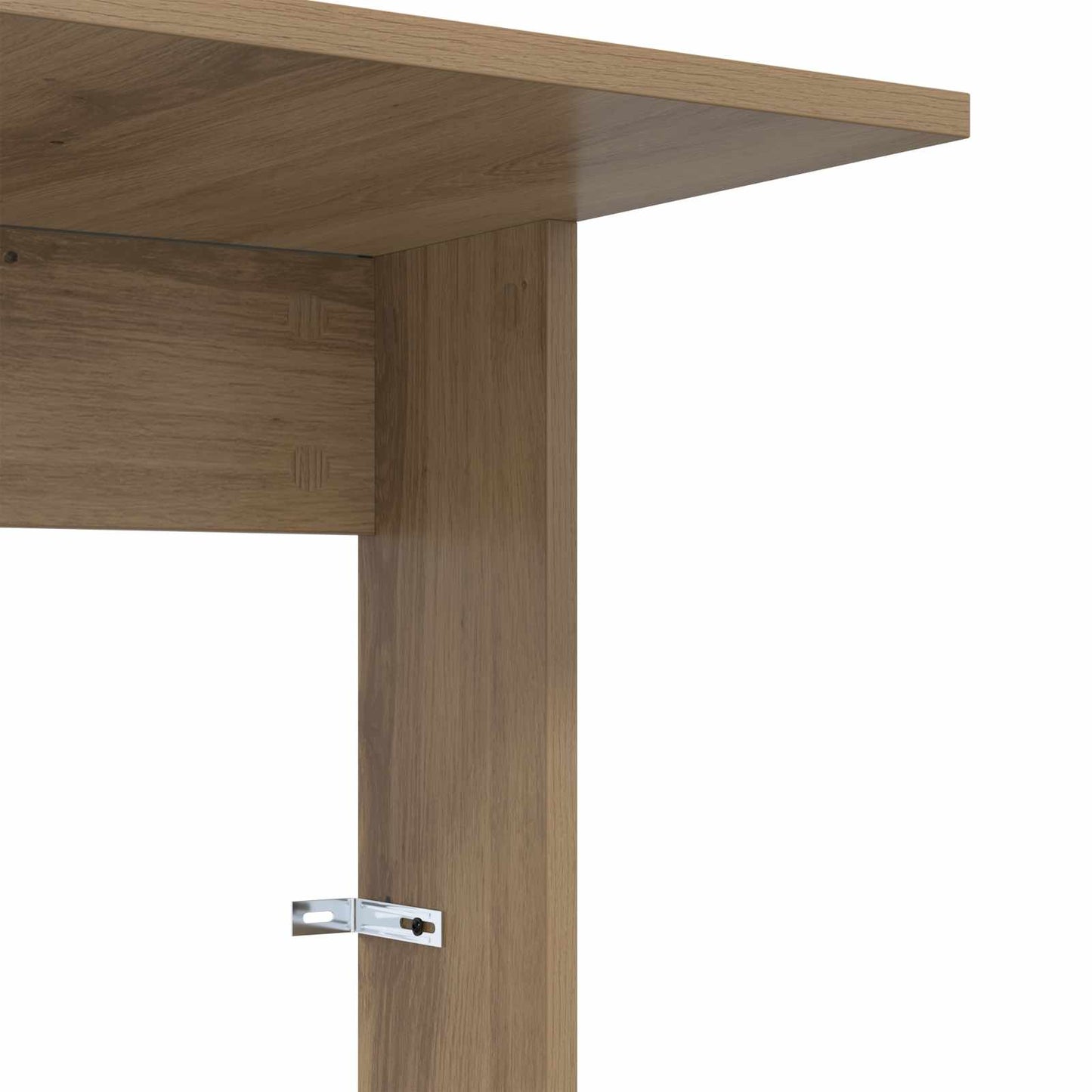 Side Table Artisan Oak 40 x 38 x 62.5 cm Engineered Wood